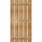 Ekena Millwork Spaced Board-n-Batten Shutters, Rough Sawn Western Red Cedar, 28 7/8W x 57H, PR RBS06S29X057RWR - alternate 3